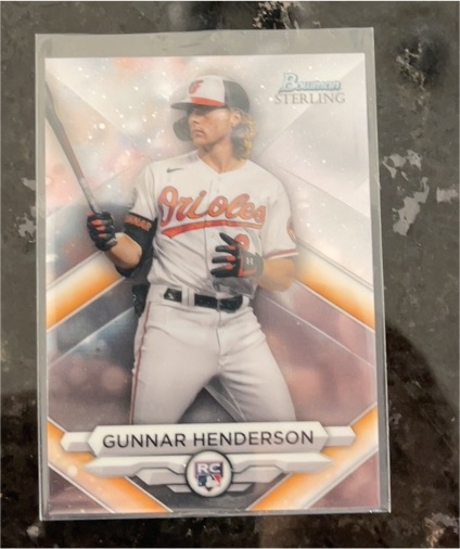 2023 Bowman Sterling #BSR-3 Gunnar Henderson — front