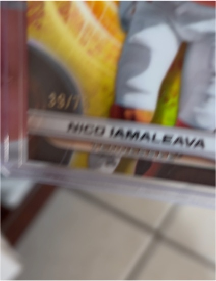 2023 Topps Nico Jamaleava #29 — front