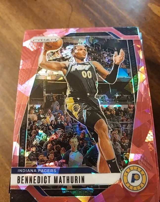 2024-25 Panini Prizm #40 Bennedict Mathurin — front