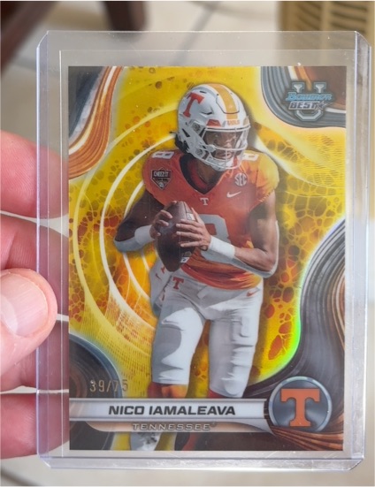 2024 Bowman's Best University #90 Nico Iamaleava — front