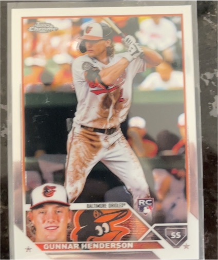 2023 Topps Chrome #2 Gunnar Henderson — front