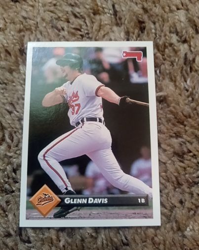 1993 Donruss #7 Glenn Davis — front