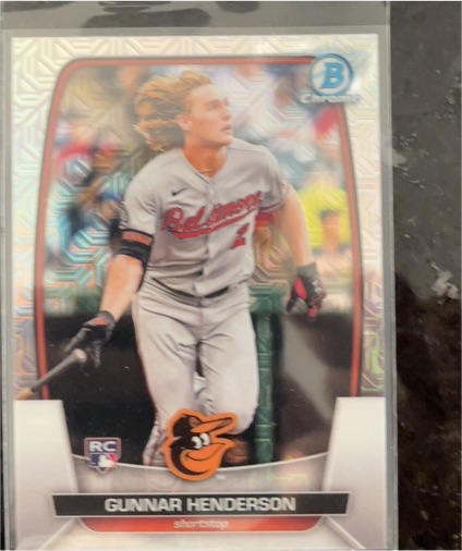 2023 Bowman #65 Gunnar Henderson — front