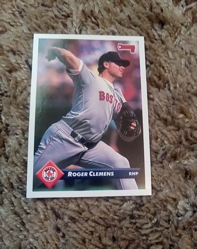 1993 Donruss #119 Roger Clemens — front