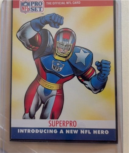 1990 Pro Set Special Inserts #SUPE Superpro — front