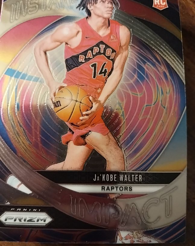 2024-25 Panini Prizm #18 Ja'Kobe Walter Instant Impact — front