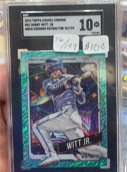 2024 Topps Cosmic Chrome #81 Bobby Witt Jr. — front
