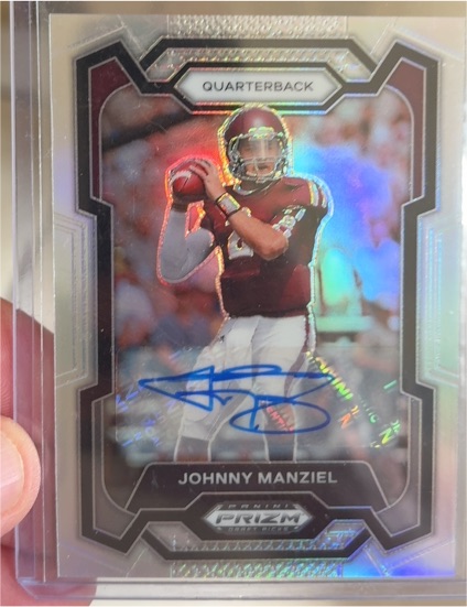 2024 Panini Prizm Draft Picks #27 Johnny Manziel — front
