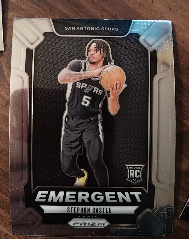 2024-25 Panini Prizm Emergent #29 Stephon Castle — front
