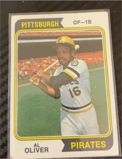 1974 Topps #52 Al Oliver — front