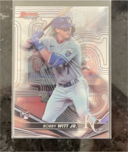 2022 Bowman's Best #13 Bobby Witt Jr. — front