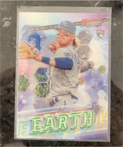 2022 Bowman's Best #EE-1 Bobby Witt Jr. — front