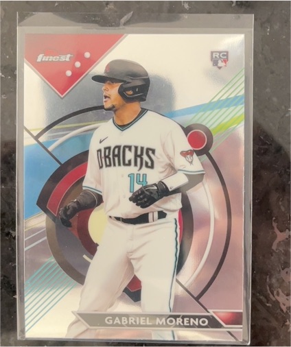 2023 Topps Finest #89 Gabriel Moreno — front