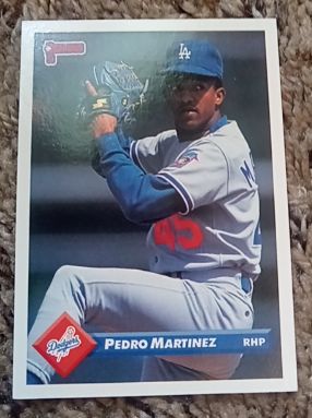 1993 Donruss #326 Pedro Martinez — front