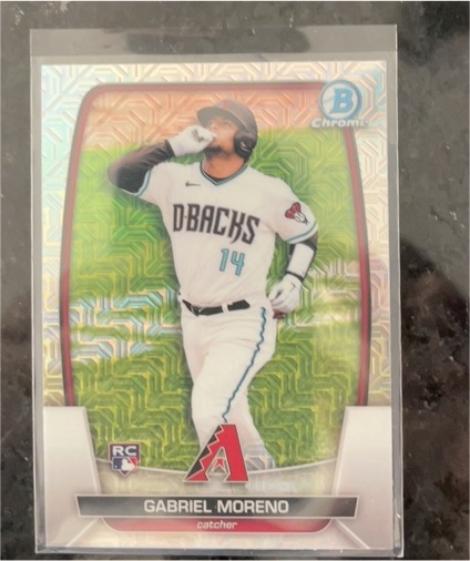 2023 Bowman Chrome #69 Gabriel Moreno — front