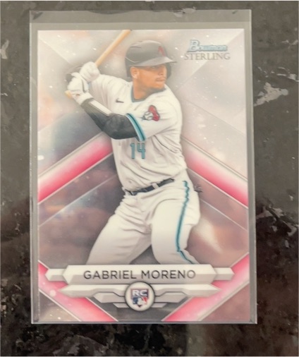 2023 Bowman Sterling #BSR-9 Gabriel Moreno — front