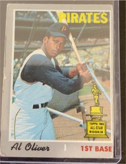 1970 Topps #166 Al Oliver — front