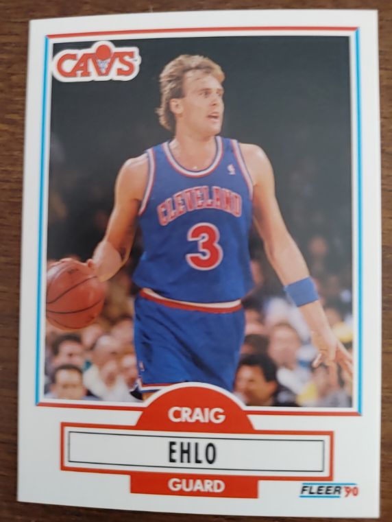 1990-91 Fleer #32 Craig Ehlo — front