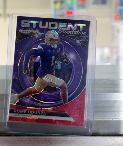 2024 Panini Prizm Draft Picks Student Orientation #SO-RO Rome Odunze — front