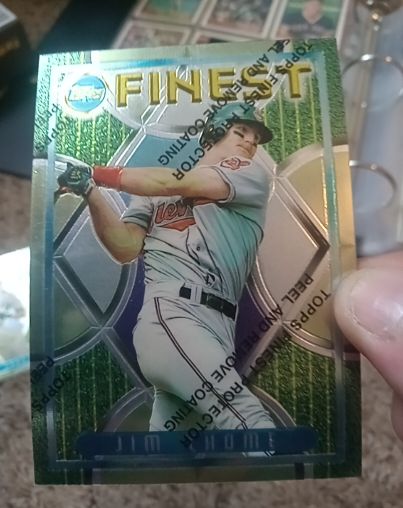 1995 Topps Finest #123 Will Clark — front
