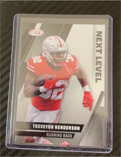2025 Sage High Series #114 Treveyon Henderson Next Level — front