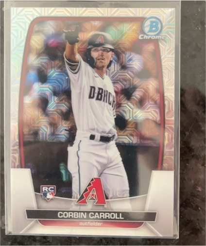 2023 Bowman Chrome #73 Corbin Carroll — front