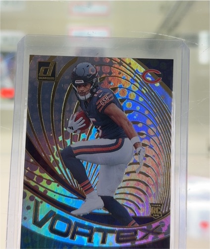 2022 Donruss Vortex #VTX-12 Chicago Bears Player — front