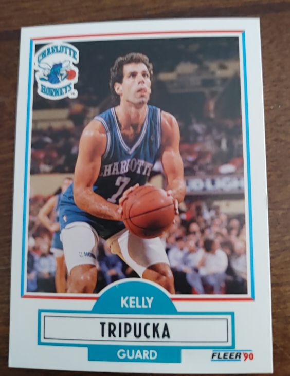 1990-91 Fleer #21 Kelly Tripucka — front