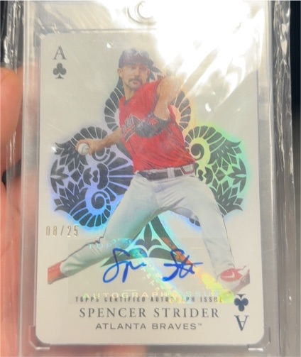 2023 Topps Series 1 All Aces #AA-1 Spencer Strider — front