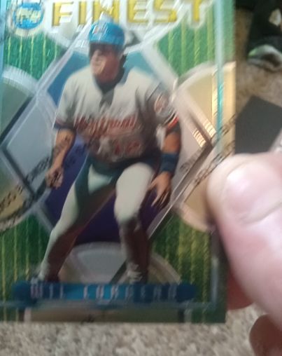 1995 Topps Finest #40 Wil Cordero — front