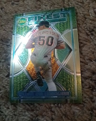 1995 Topps Finest #6 William Van Landingham — front
