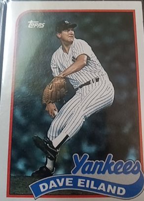1989 Topps #8 Dave Eiland — front