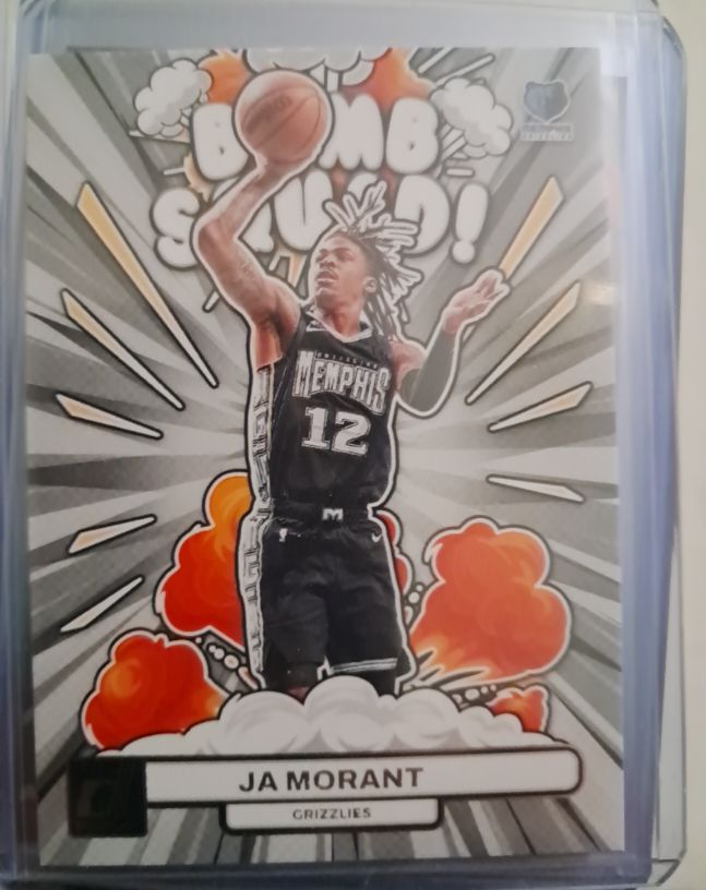 2023-24 Panini Donruss #2 Ja Morant Bomb Squad — front