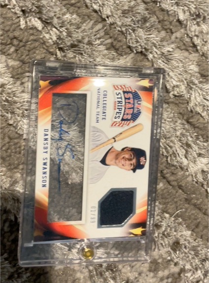 2015 Panini Stars & Stripes #DANSBY SWANSON Dansby Swanson — front