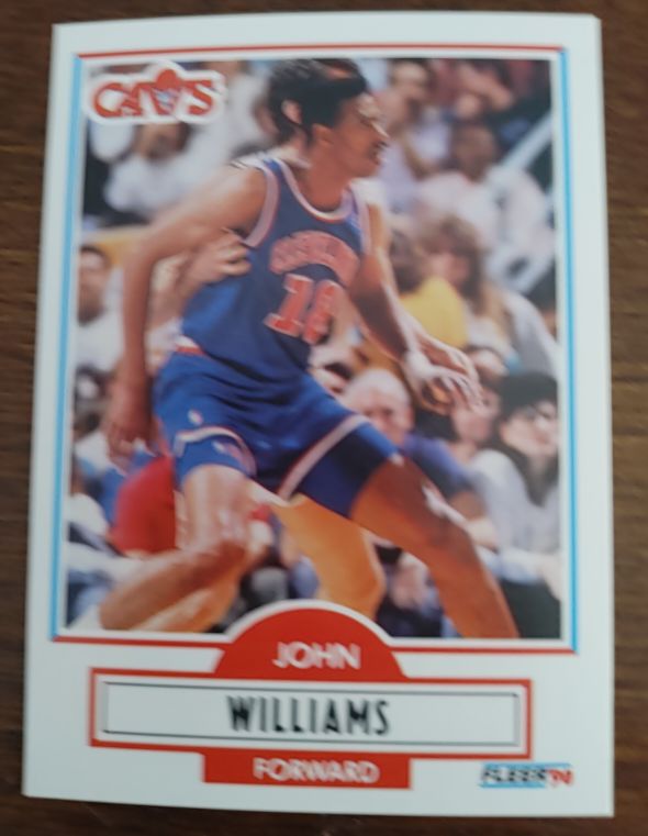 1990-91 Fleer #37 John Williams — front