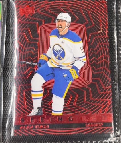 2023-24 Upper Deck Seeing Red #SR-82 Alex Tuch — front