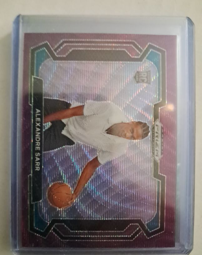 2024 Panini Prizm Draft Picks #52 Alexandre Sarr — front