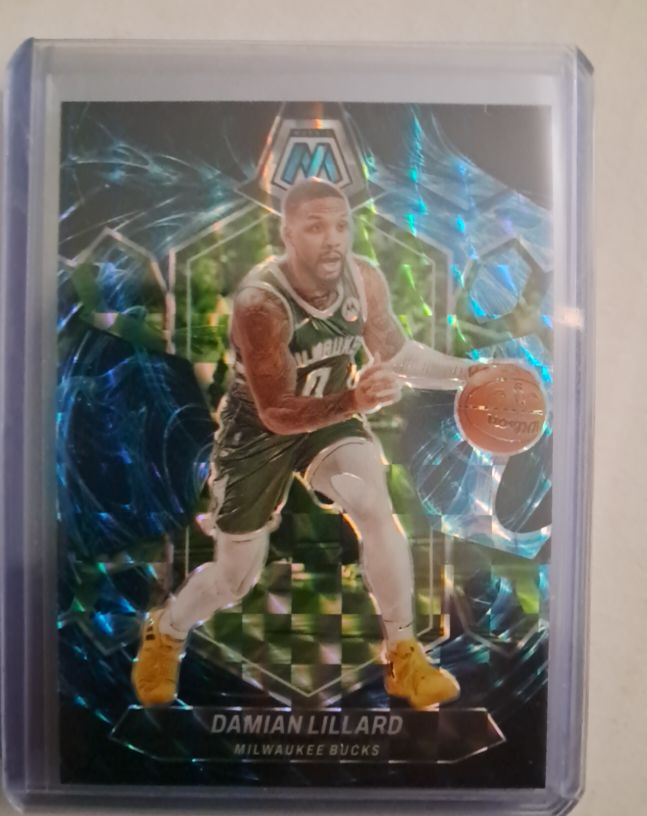 2023-24 Panini Mosaic Damian Lillard — front