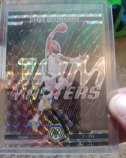 2024-25 Panini Mosaic Jam Masters #14 Giannis Antetokounmpo — front