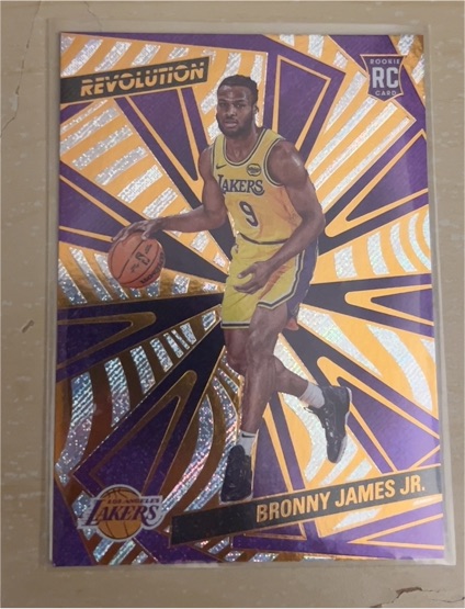 2024-25 Panini Revolution #118 Bronny James Jr. — front