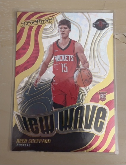2024-25 Panini Revolution #15 Reed Sheppard New Wave — front