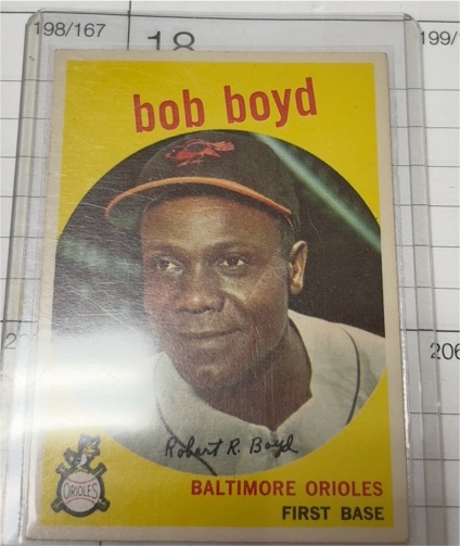1959 Topps #82 Bob Boyd — front