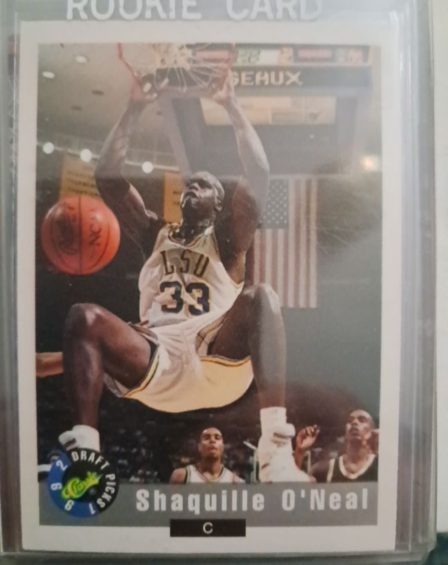 1992 Classic Draft Picks #1 Shaquille O'Neal — front
