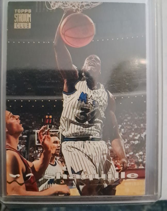1993-94 Topps Stadium Club #100 Shaquille O'Neal — front