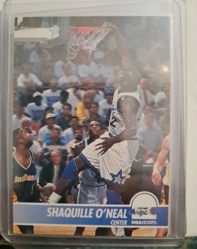 1994-95 NBA Hoops #152 Shaquille O'Neal — front