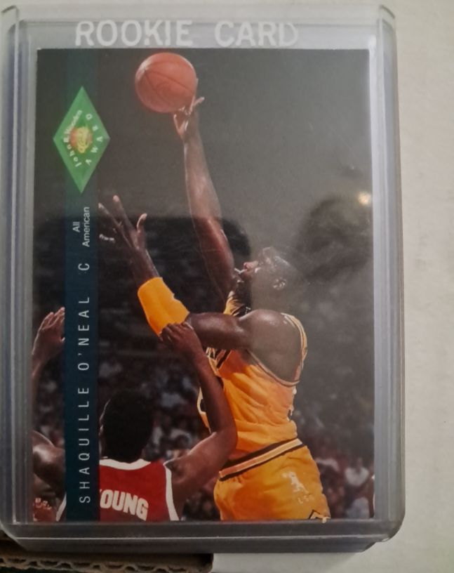 1992 Classic Four Sport Draft Pick Collection #318 Shaquille O'Neal Rookie Card — front
