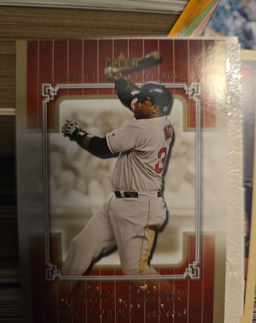 2005 Fleer Classic Clippings #39 David Ortiz — front