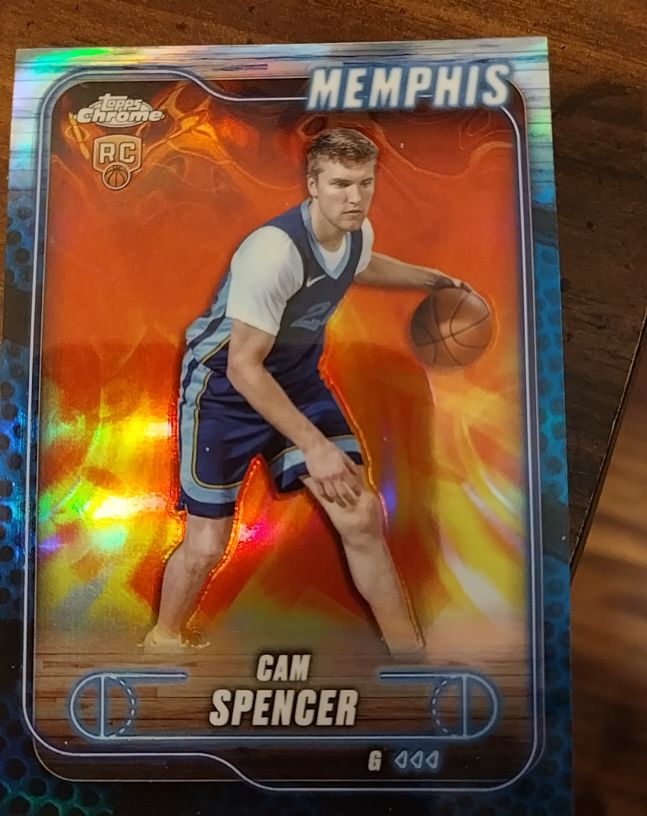2024-25 Topps Chrome #130 Cam Spencer — front