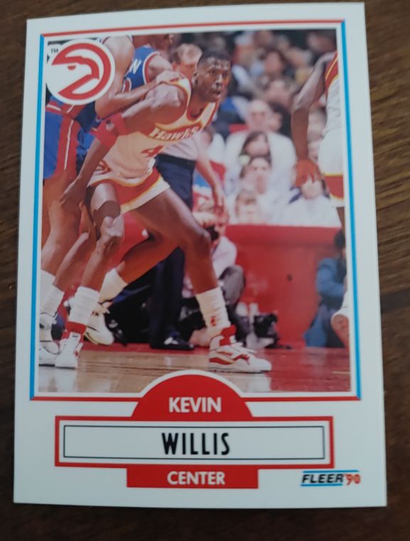 1990-91 Fleer #7 Kevin Willis — front