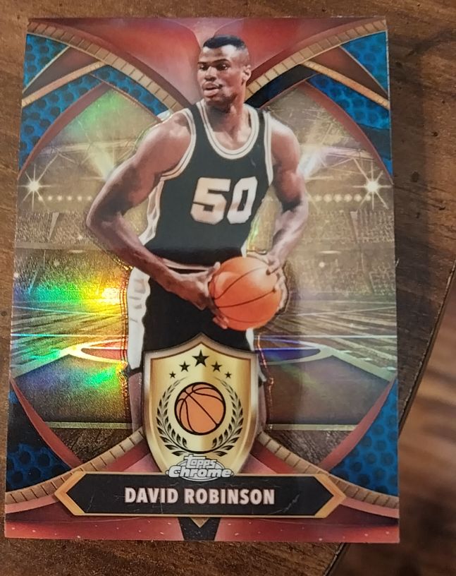 2024-25 Topps Chrome Ball of Duty #BOD-25 David Robinson — front
